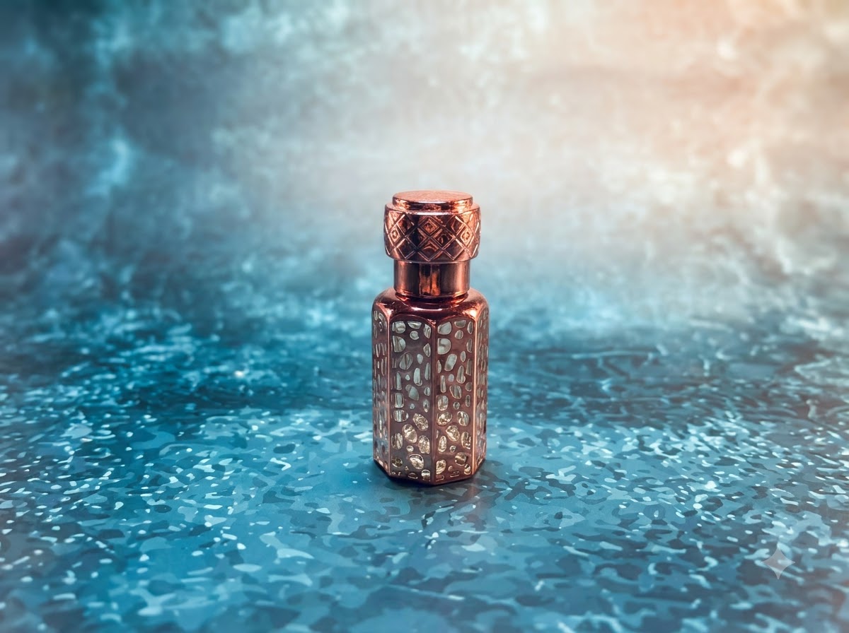 Pink Leopard Attar Bottle