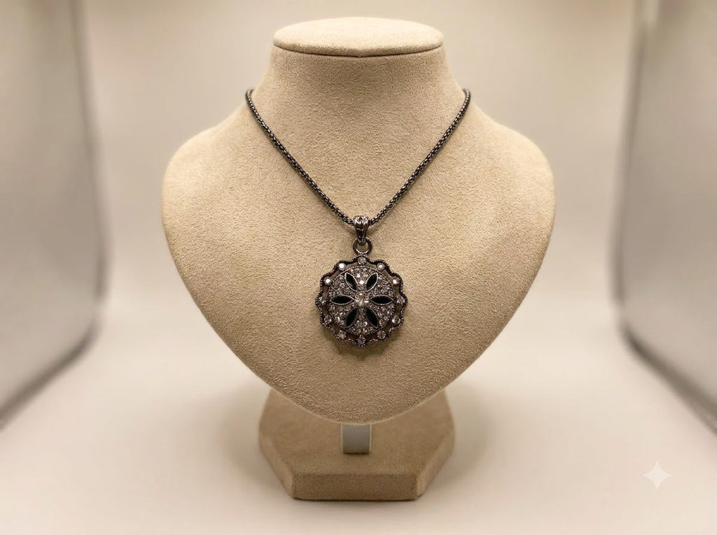 Diamond Star Pendant and chain