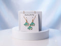 Shark Pendant & Earings