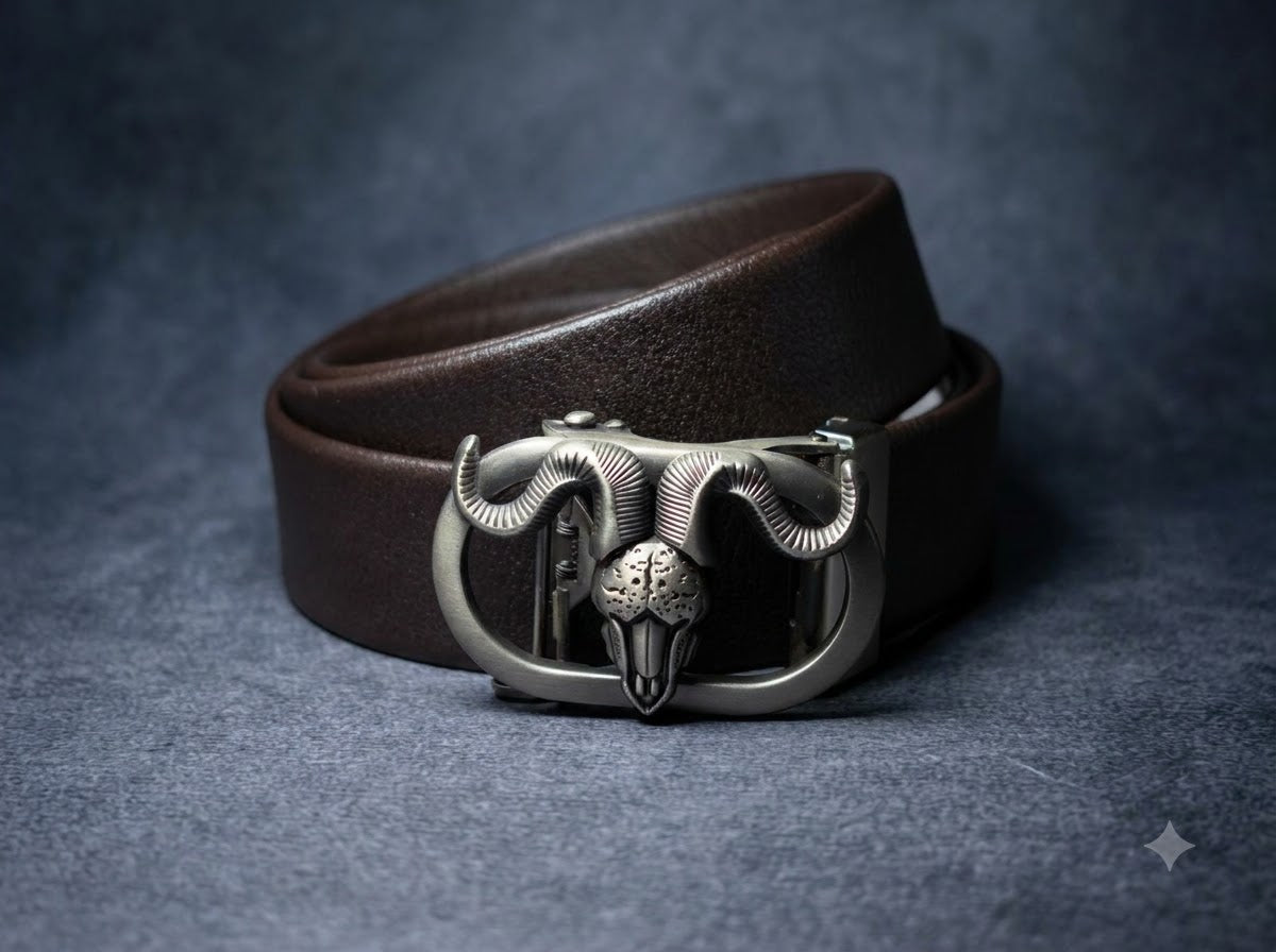 GOAT Premium Slide &amp; Lock Leather Belt