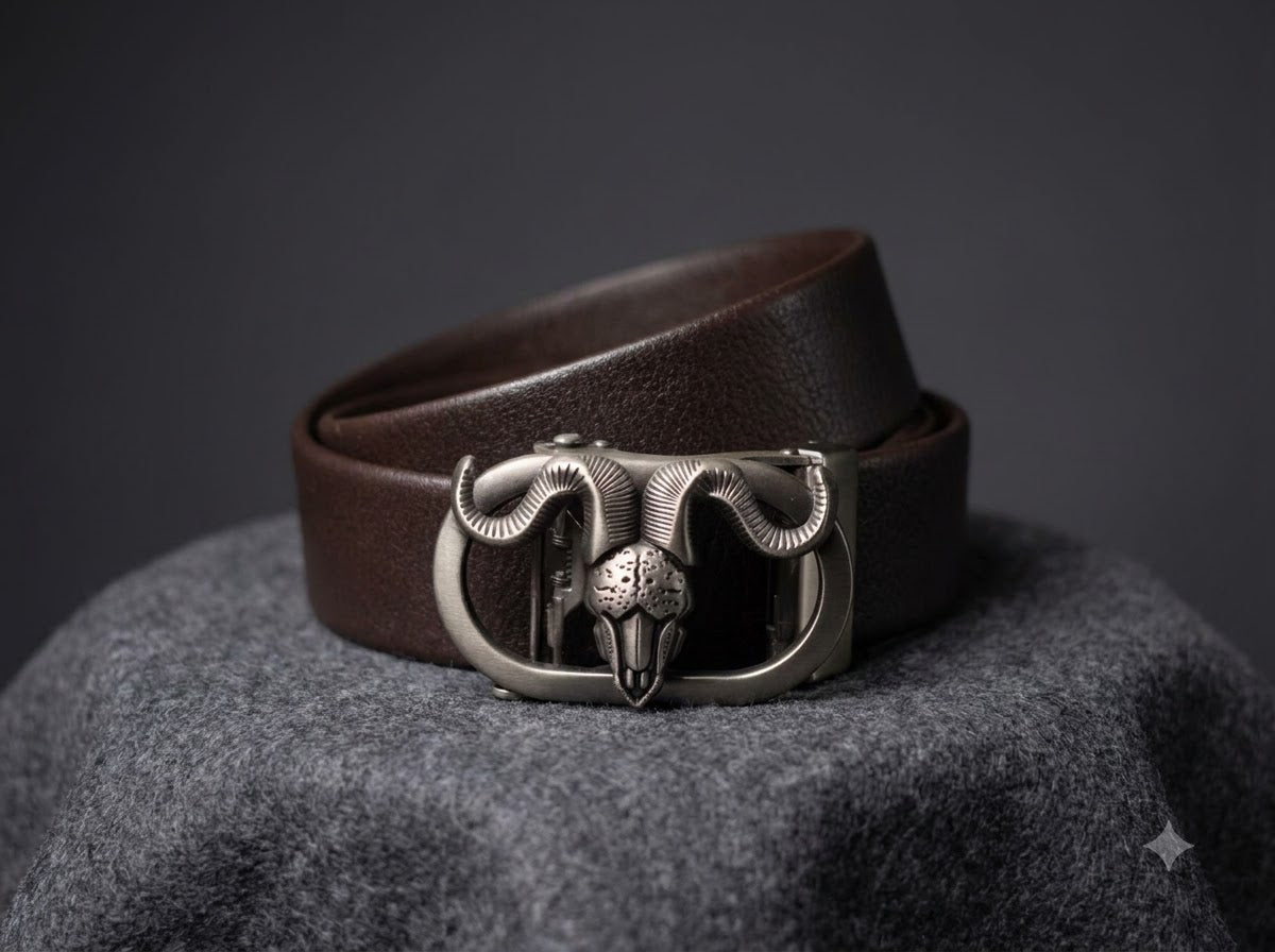 GOAT Premium Slide &amp; Lock Leather Belt