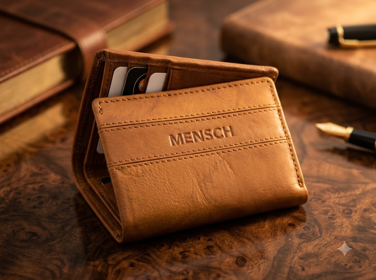 Premium Tan Leather Bifold Wallet for Men