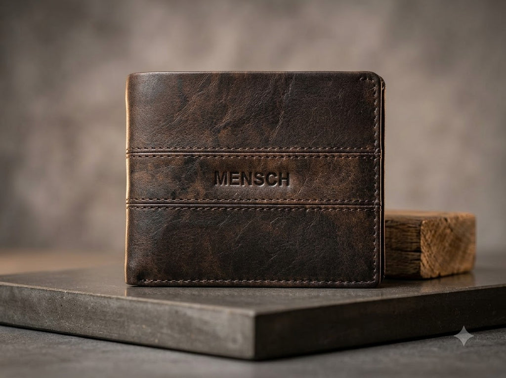 Premium Dark Brown Men’s Leather Wallet