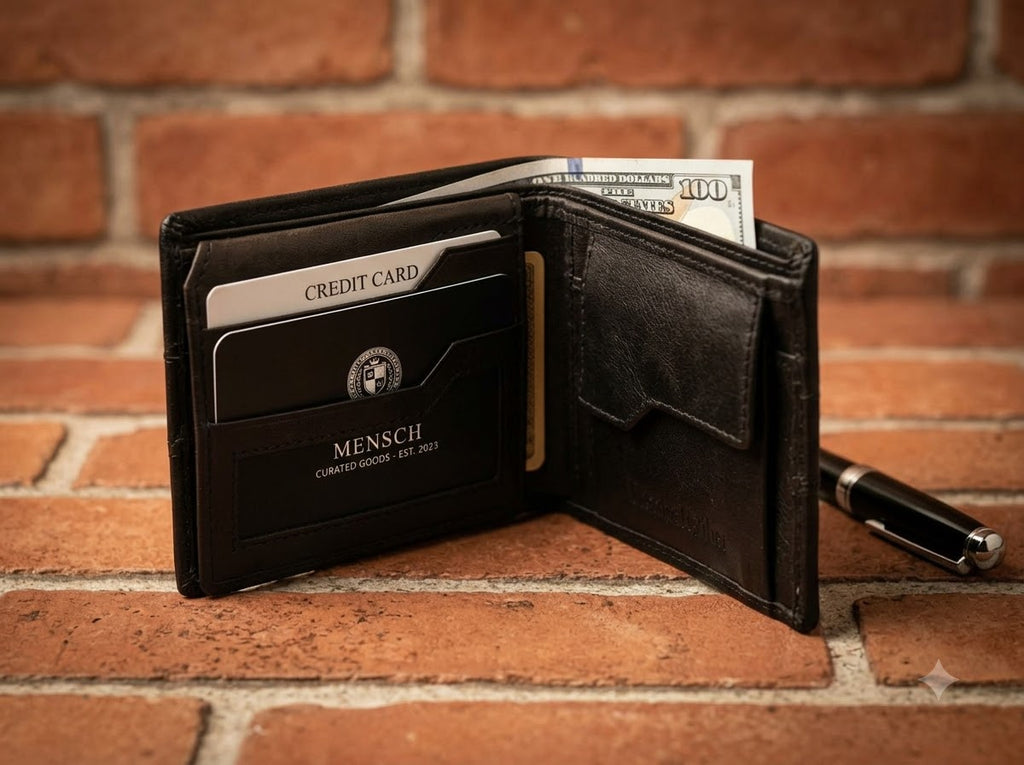 Premium Dark Brown Men’s Leather Wallet