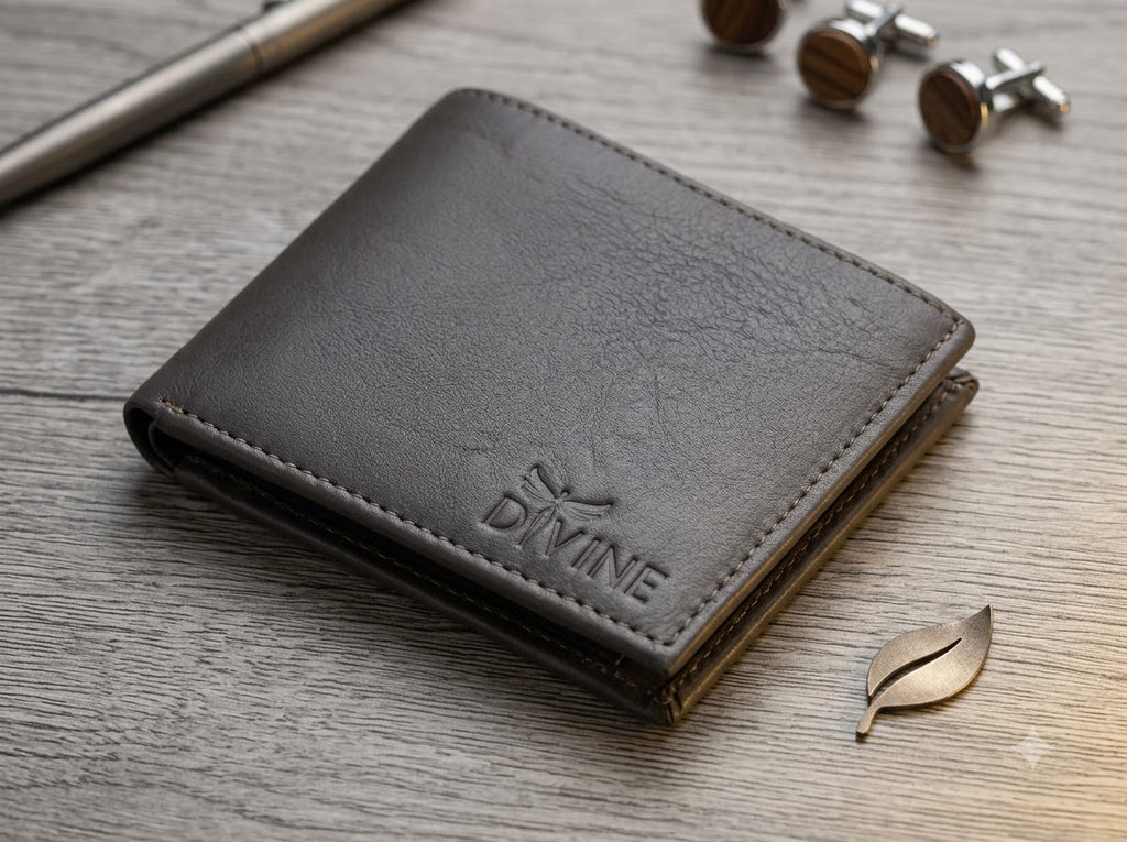 DYNVE Premium Slim Leather Wallet
