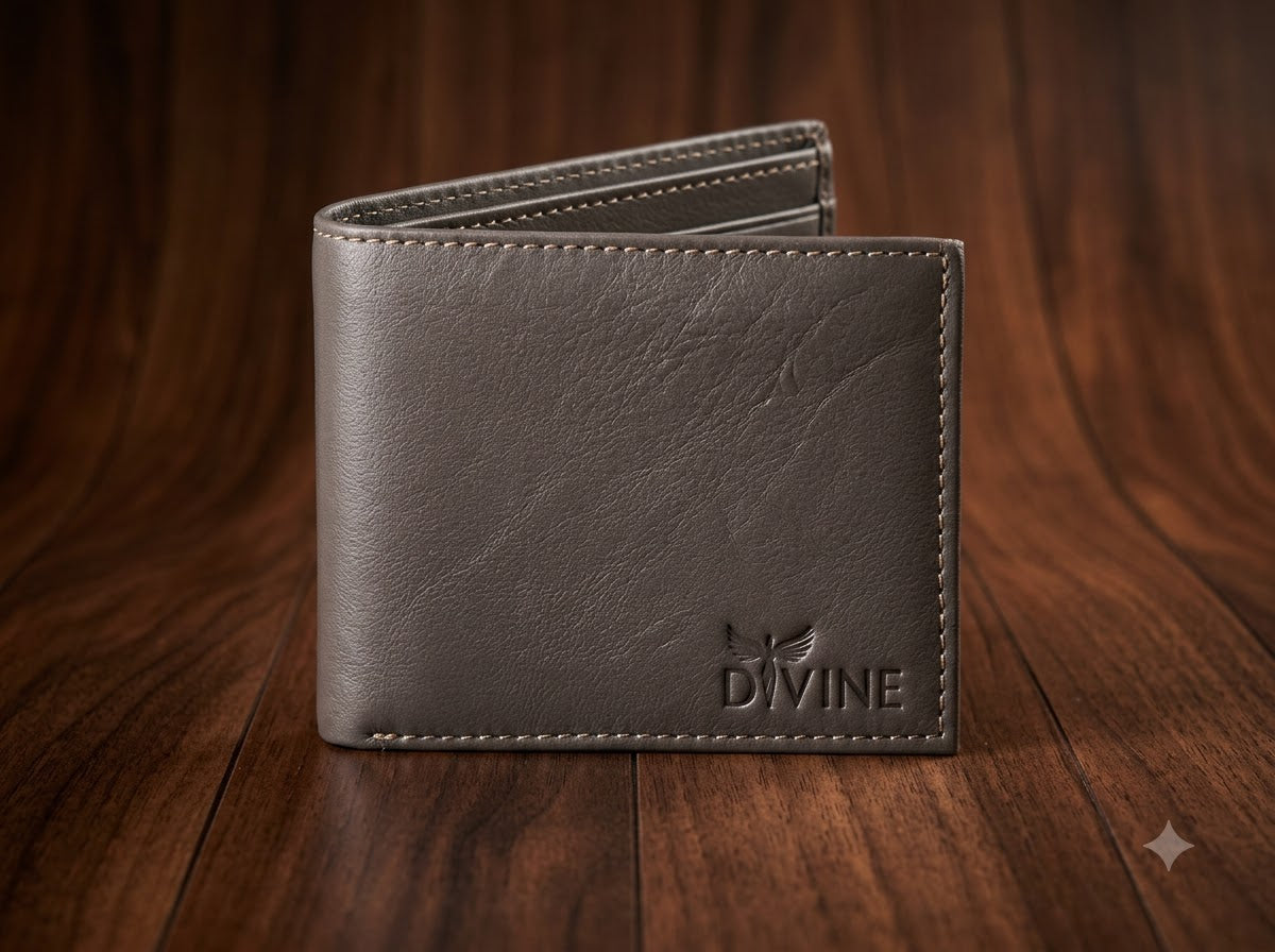 DYNVE Premium Slim Leather Wallet