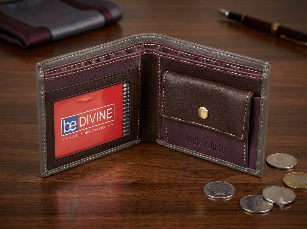 DYNVE Premium Slim Leather Wallet
