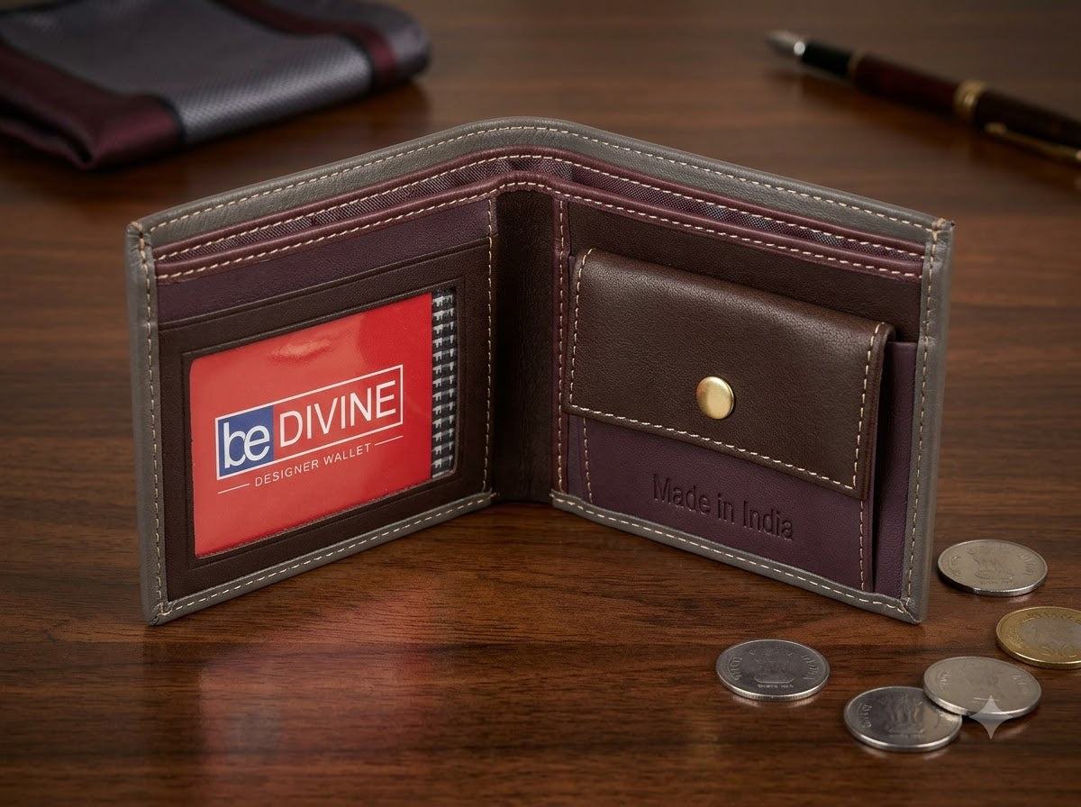 DYNVE Premium Slim Leather Wallet