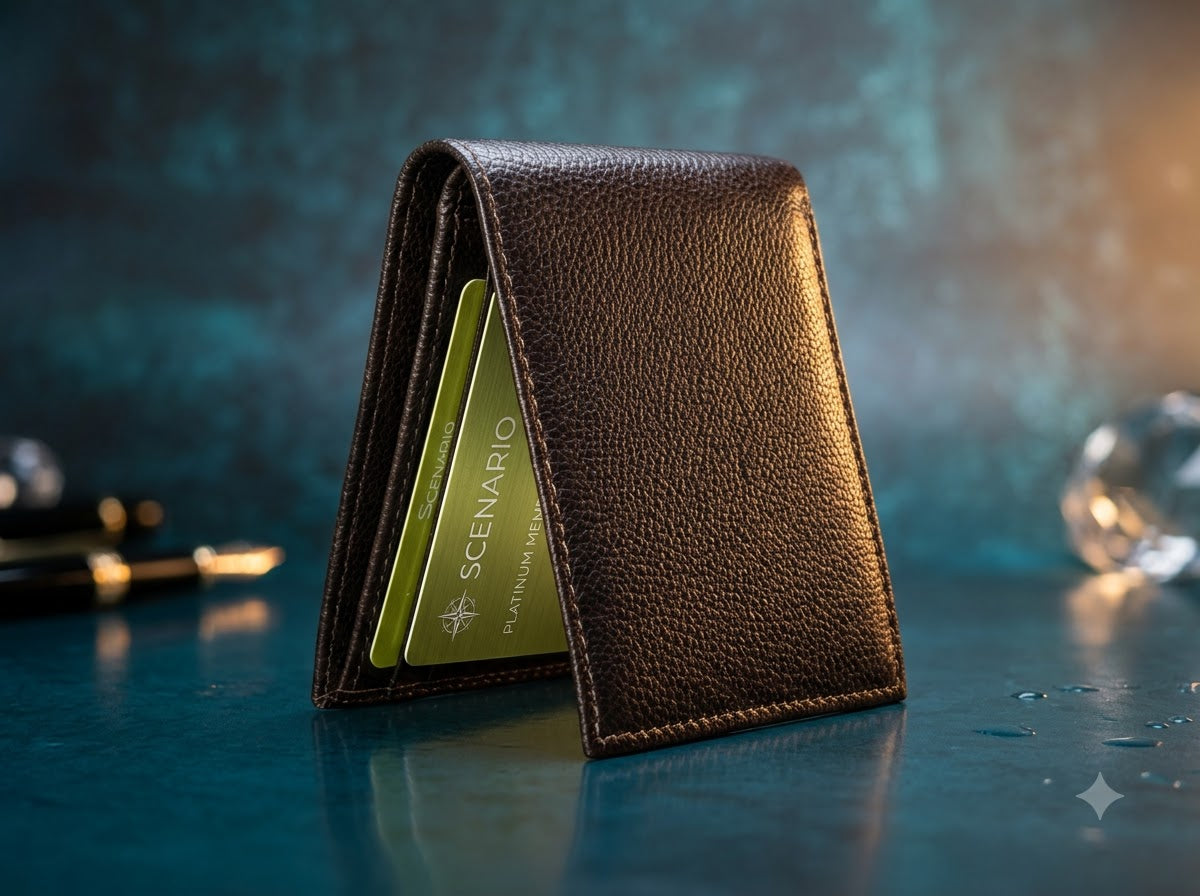 SCENARIO Premium Textured Wallet