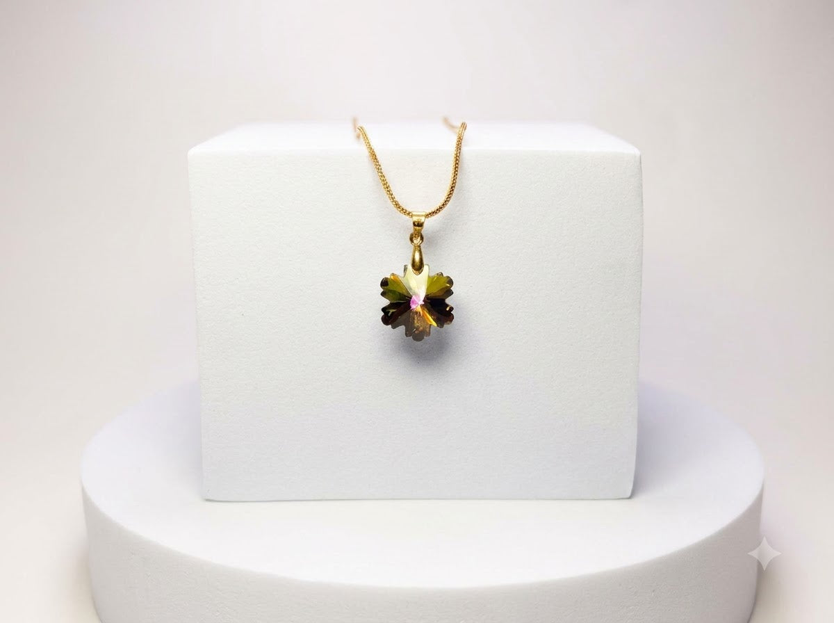 Multicolour Artificial Crystal Pendant