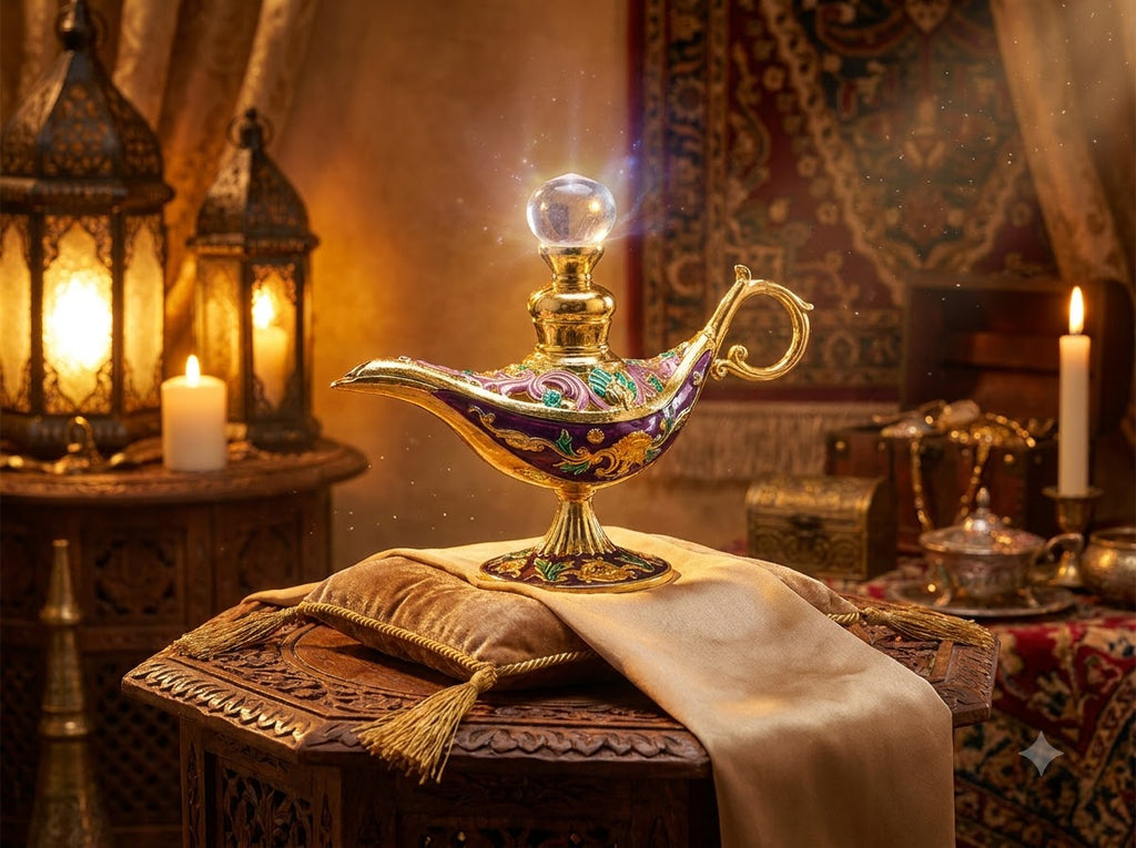 Aladin Lamp style Attar bottle