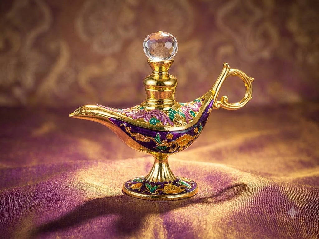 Aladin Lamp style Attar bottle