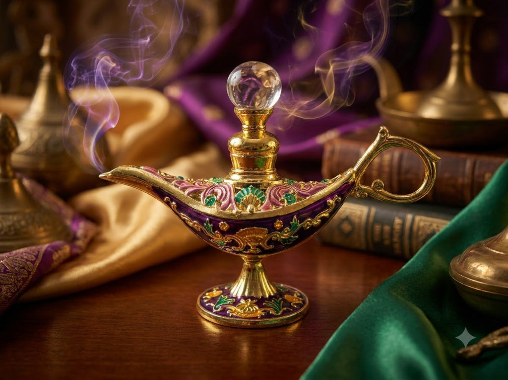 Aladin Lamp style Attar bottle