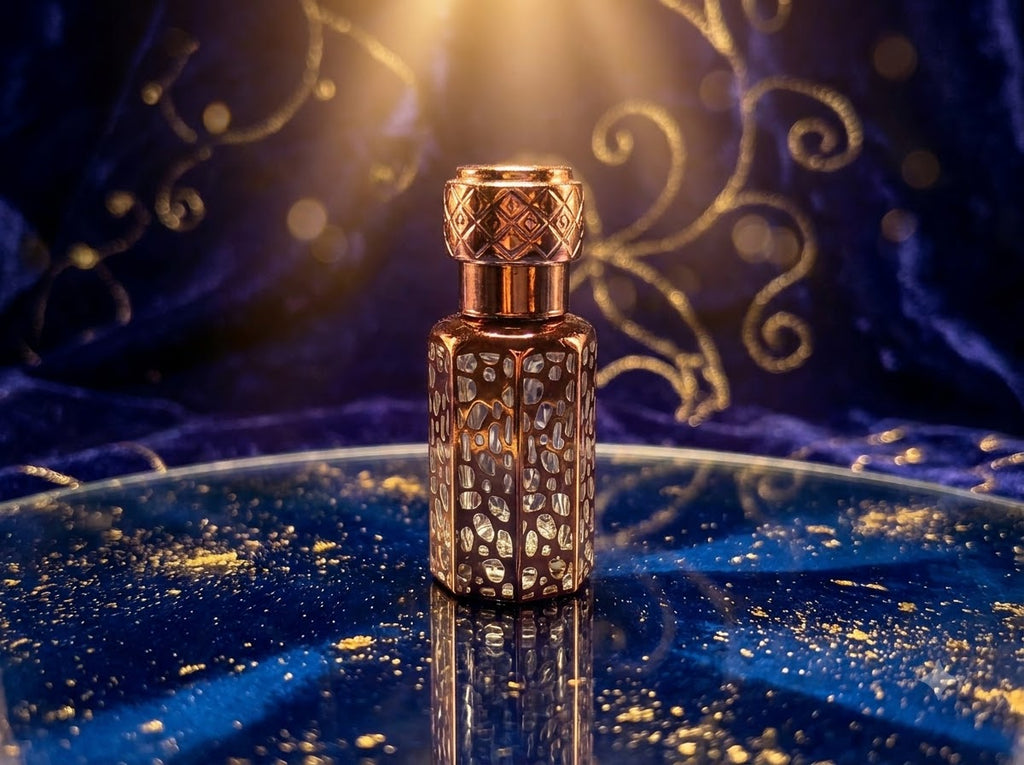 Pink Leopard Attar Bottle