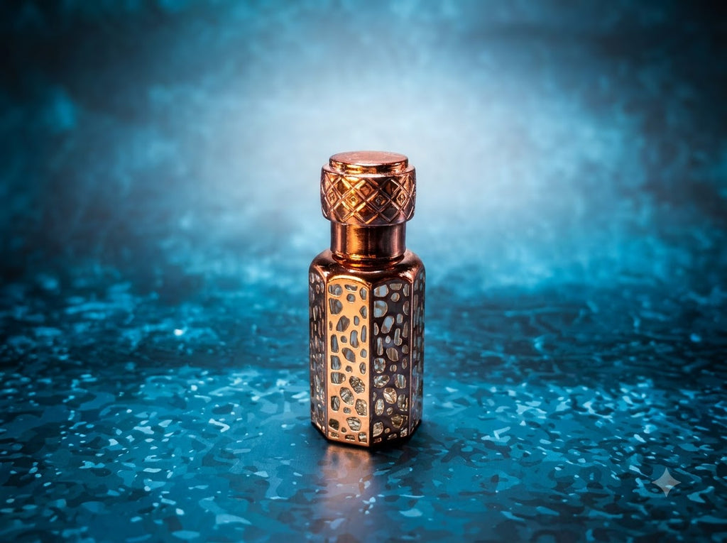 Pink Leopard Attar Bottle
