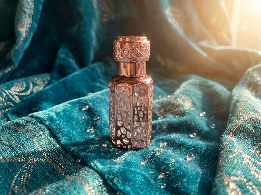 Pink Leopard Attar Bottle