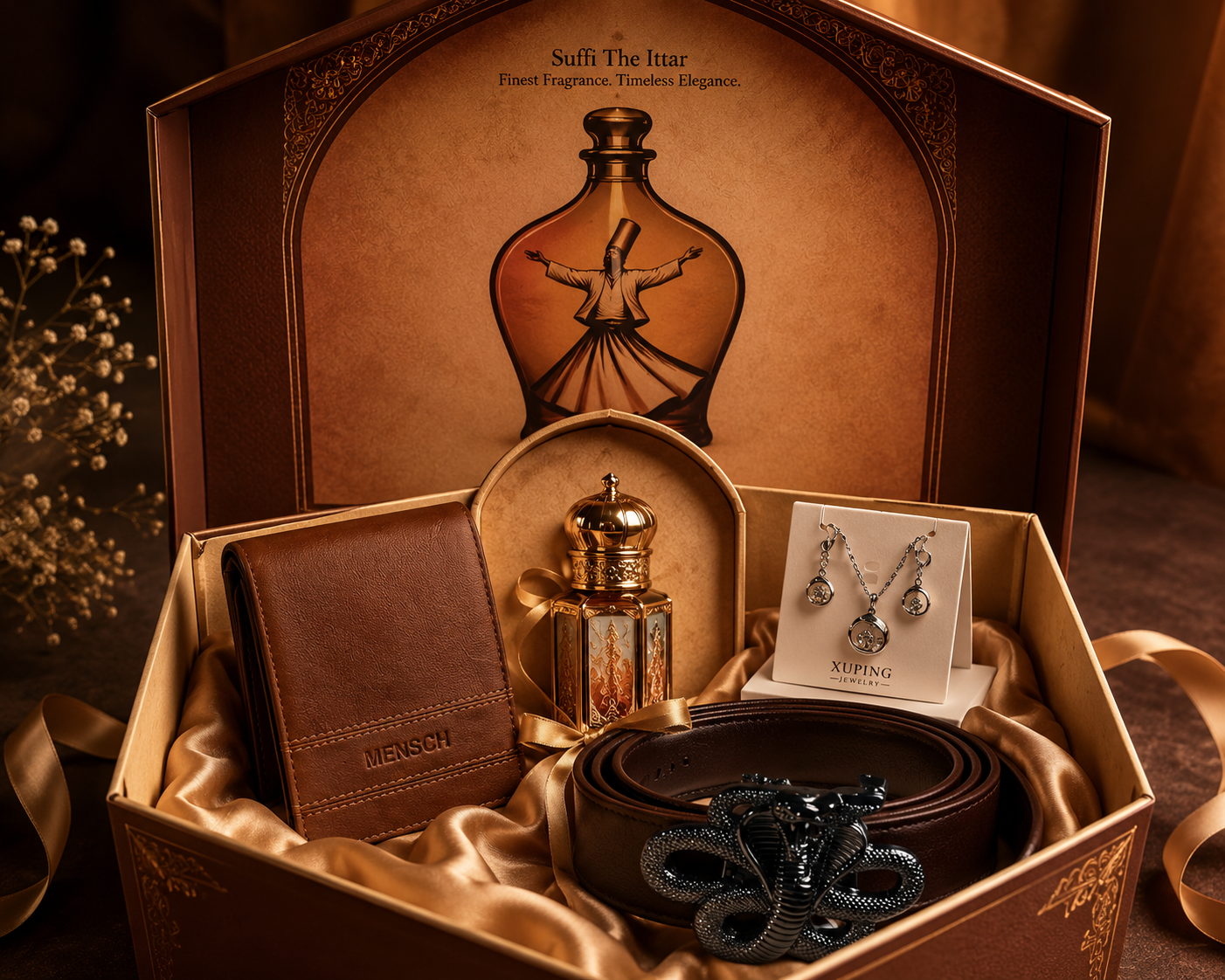 The Sufi Luxe Gift Hamper – Timeless Elegance Collection